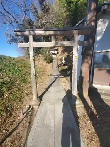 妙力神社の鳥居