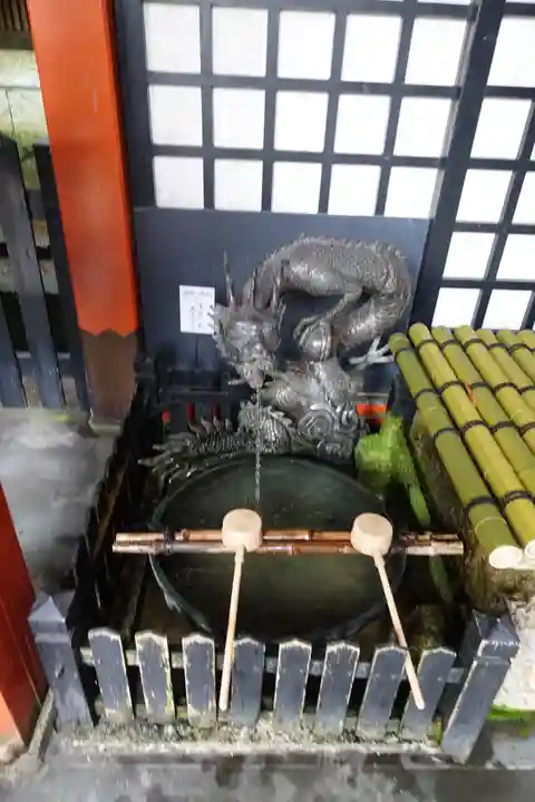 鞍馬寺の手水舎