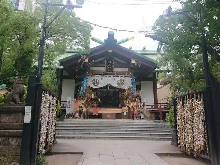 稲毛神社の本殿・本堂