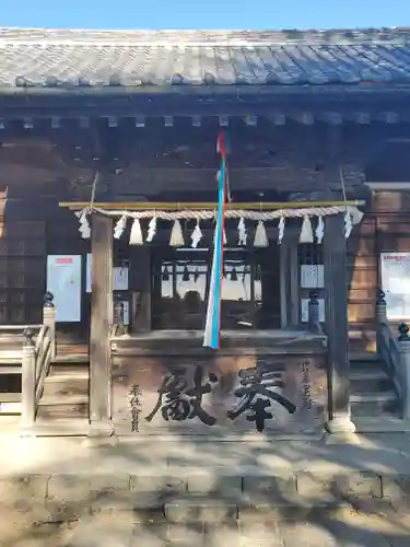 小泉神社の本殿・本堂
