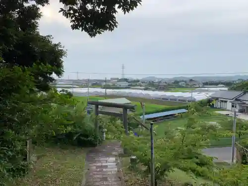 御嶽神社の鳥居