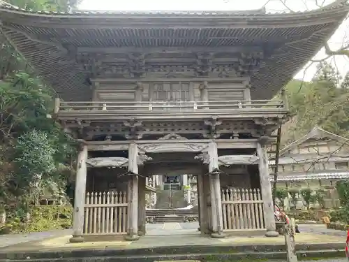 甘南美寺の山門・神門