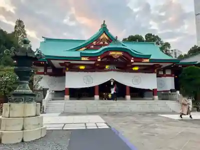 日枝神社の本殿・本堂