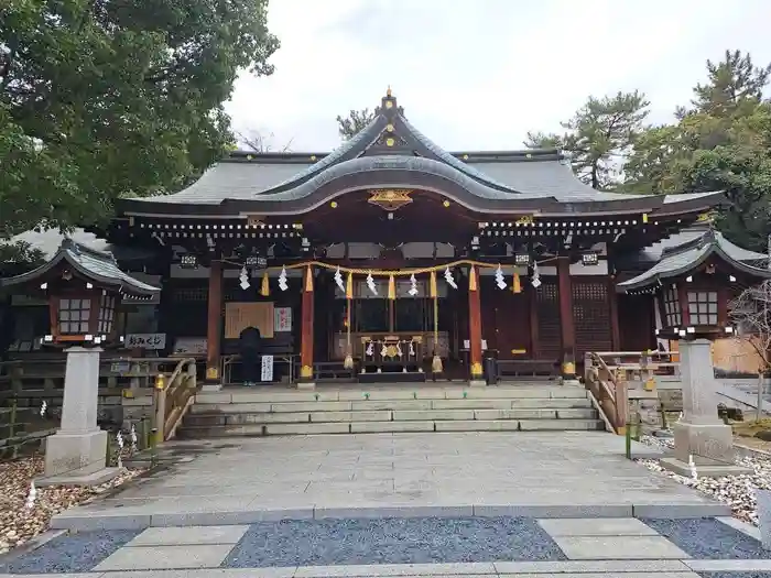 辛國神社の本殿