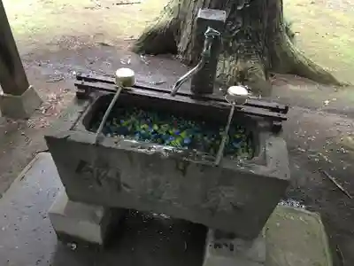 東蕗田天満社の手水舎