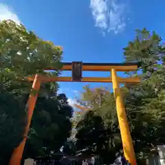 川越氷川神社の鳥居