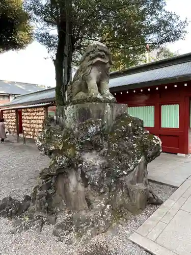 大國魂神社の狛犬