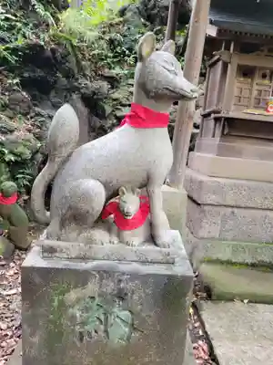 赤坂氷川神社の狛犬