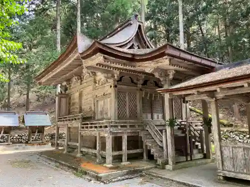 地主神社の本殿