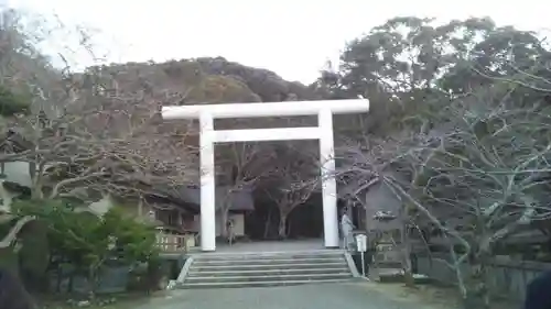 安房神社の鳥居