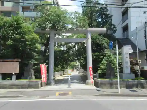 松戸神社の鳥居