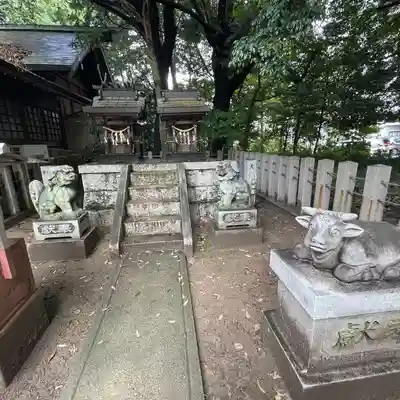 八幡社(柏井町)の末社・摂社