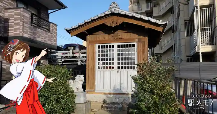 諏訪神社の本殿・本堂