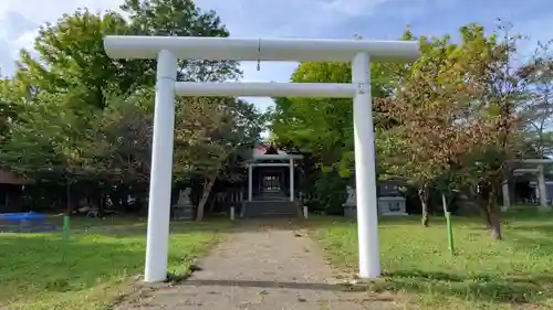 留萌神社の鳥居