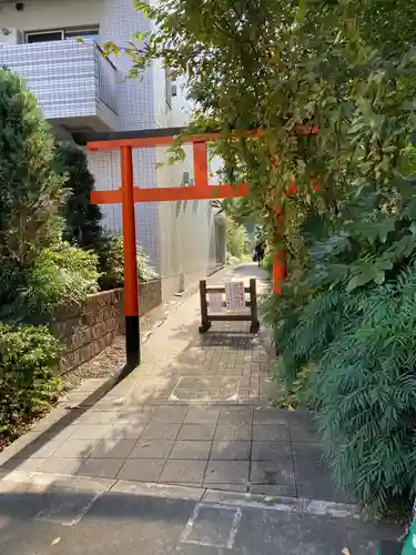 成子天神社の鳥居