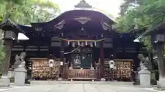 岡崎神社の本殿