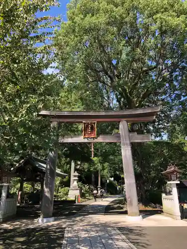 高麗神社の鳥居