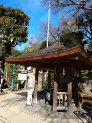 五條天神社の手水