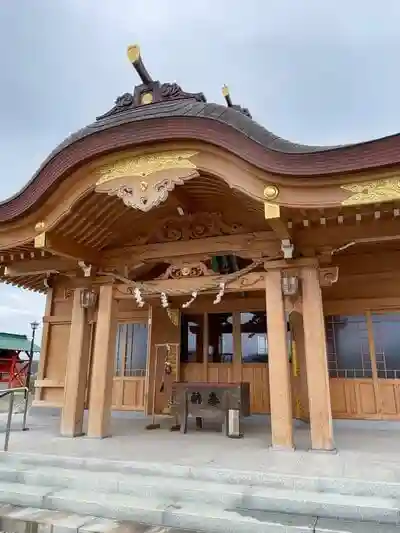 志賀理和氣神社の本殿