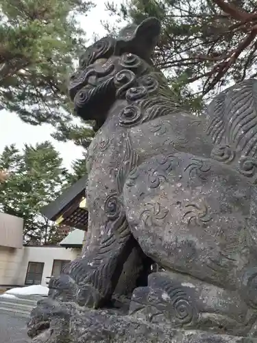 江別神社の狛犬