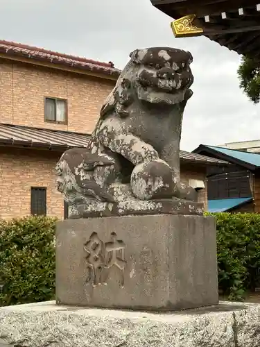 三保杉山神社の狛犬