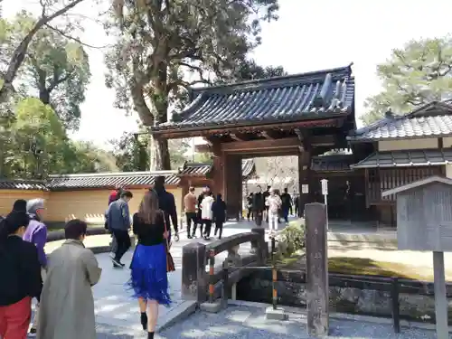 鹿苑寺（金閣寺）の山門