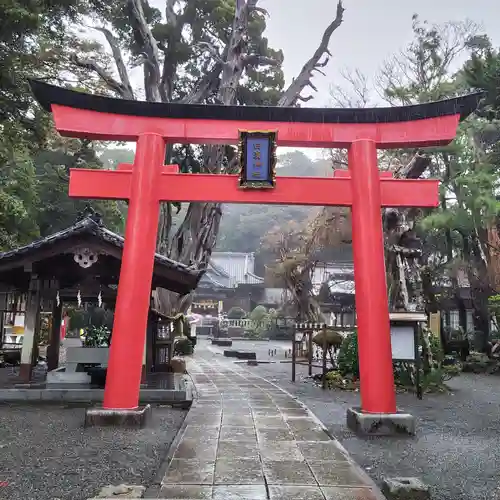 伊古奈比咩命神社の鳥居