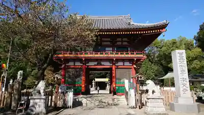 瀧泉寺(目黒不動尊)の山門・神門