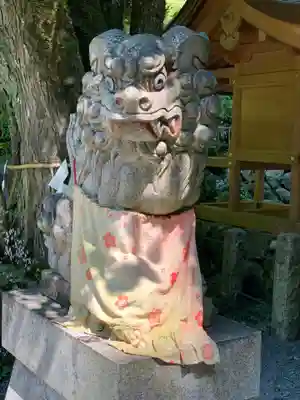 貴船神社奥宮の狛犬
