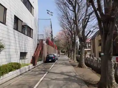 下神明天祖神社の周辺