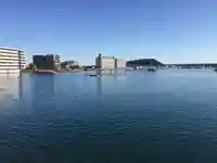 琵琶島神社の周辺