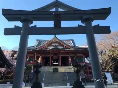 瀧泉寺(目黒不動尊)の鳥居