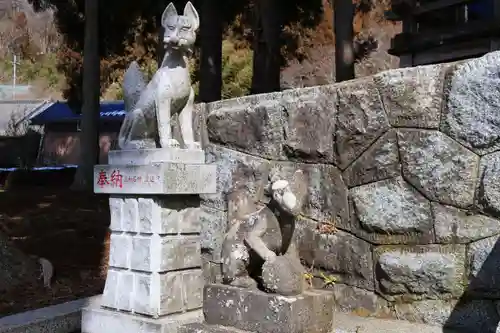 三坂稲荷神社の狛犬