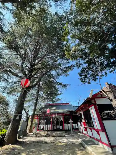 若光稲荷神社(曩祖八幡宮境内社)の本殿