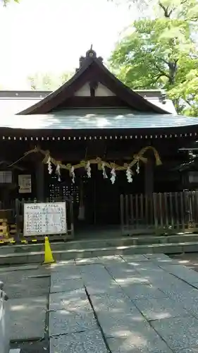 千形神社の本殿