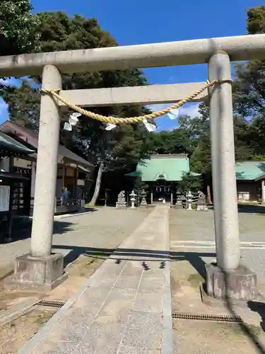 有鹿神社の鳥居