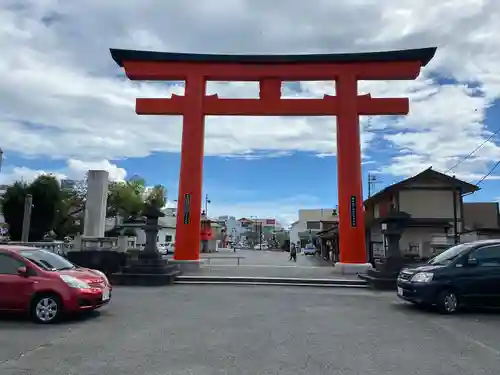 富士山本宮浅間大社の鳥居