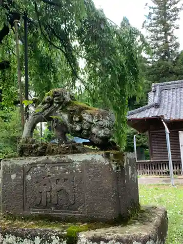 上宮神社の狛犬