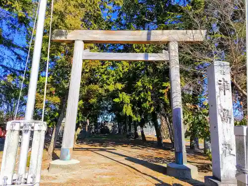 津島社（小茂井）の鳥居