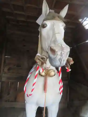 小室浅間神社の狛犬