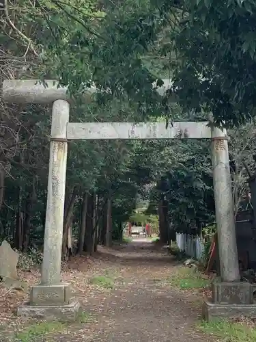 久伊豆神社の鳥居