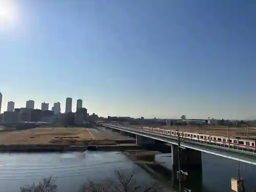 多摩川浅間神社の周辺