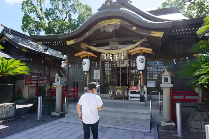 本渡諏訪神社の本殿・本堂