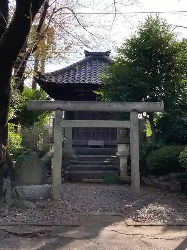 狭山八幡神社の鳥居