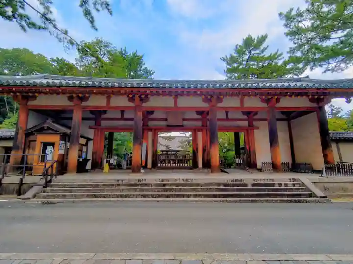 唐招提寺の山門・神門