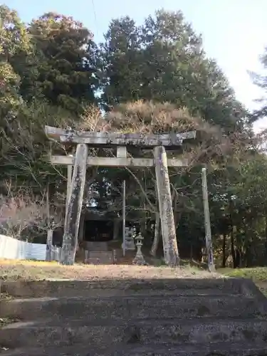 天神社(知清)の鳥居