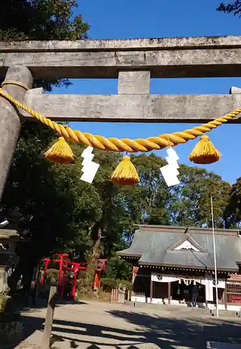 吉村八幡神社の鳥居