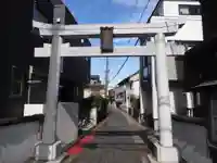 当代島稲荷神社の鳥居