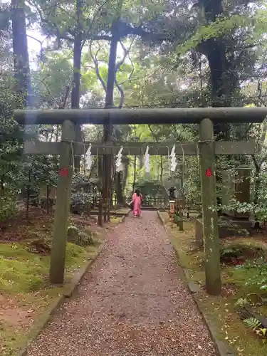 祝詞社(鹿島神宮末社)の鳥居