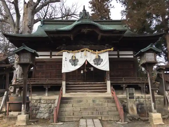 妻科神社の本殿・本堂